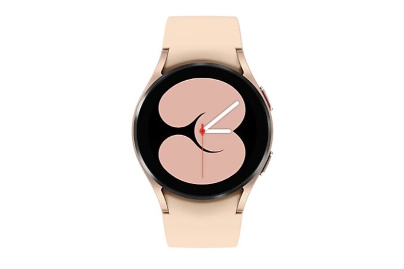montre connectee samsung galaxy watch 4 rose